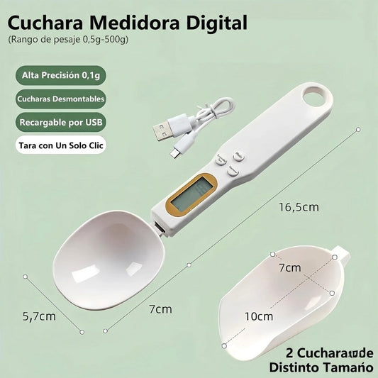 Cuchara medidora digital